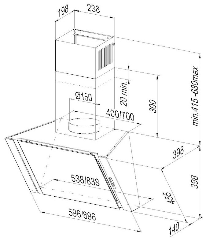 Exiteq ex 1236 black схема встраивания