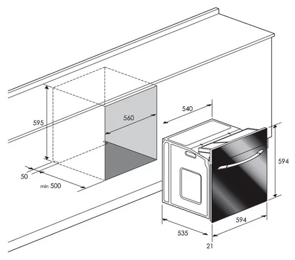 Электрический духовой шкаф gorenje bo 635e11xk