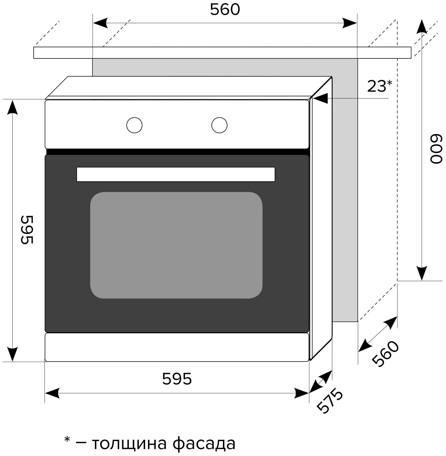 Духовой шкаф gorenje bo637inb