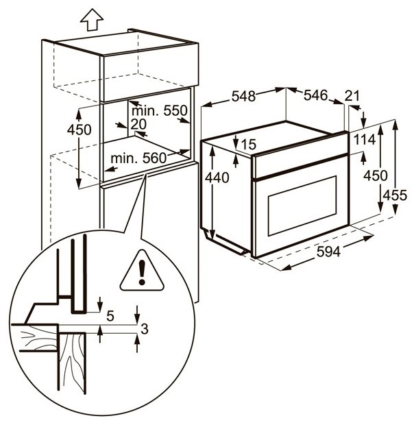 Электрический духовой шкаф ZANUSSI zor 37902 xk