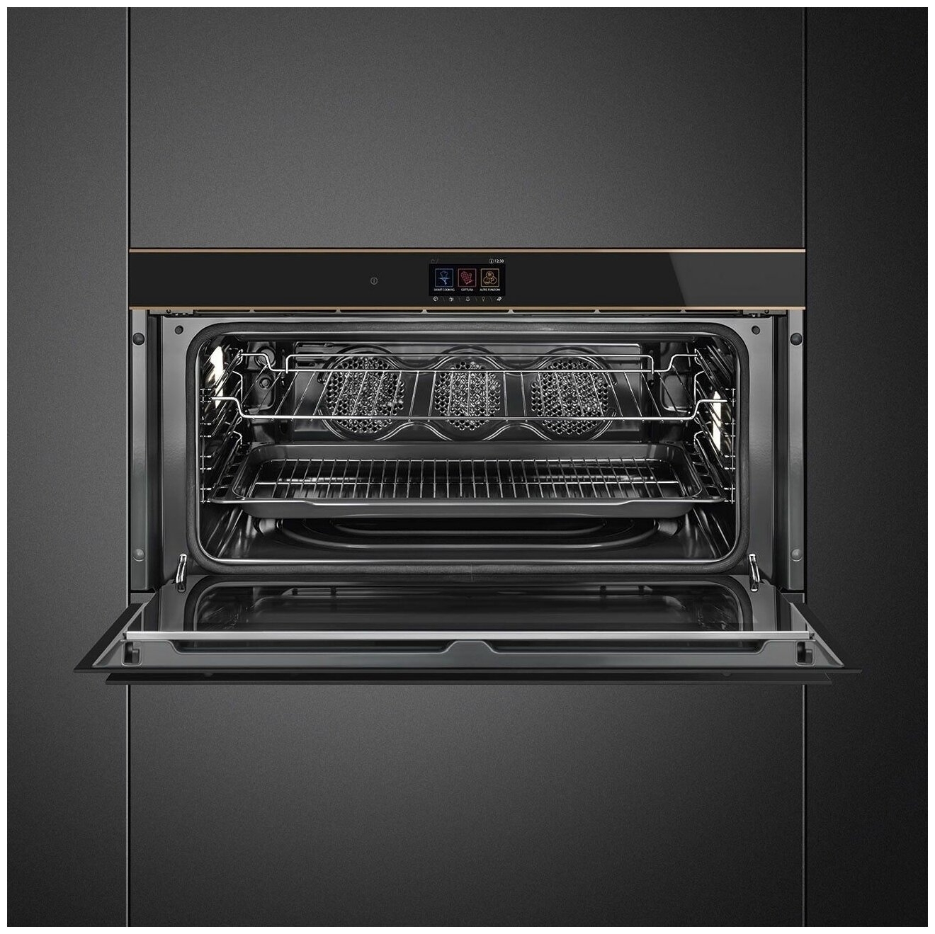 Шкаф smeg. Духовой шкаф Smeg sfpr9395x. Духовой шкаф Smeg sfpr9604nr. Smeg Dolce Stil nuovo духовой шкаф. Электрический духовой шкаф Smeg sfp9395x.