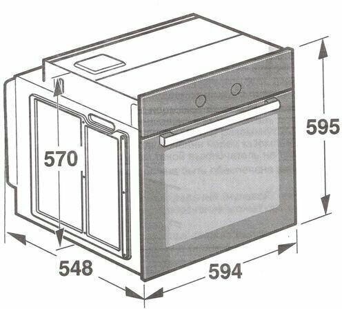 Духовой шкаф bosch hbf512ba0r