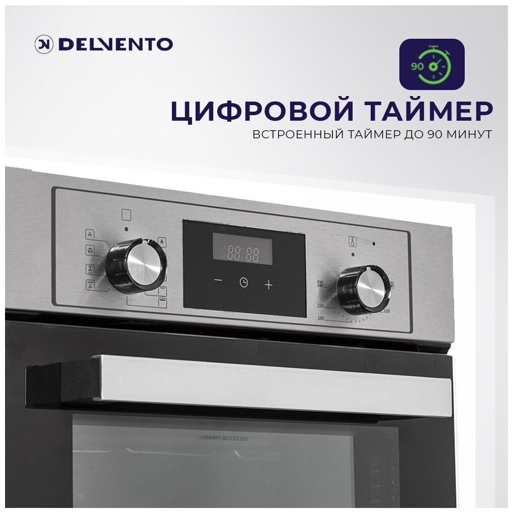 Электрический духовой шкаф delvento v4eb59001