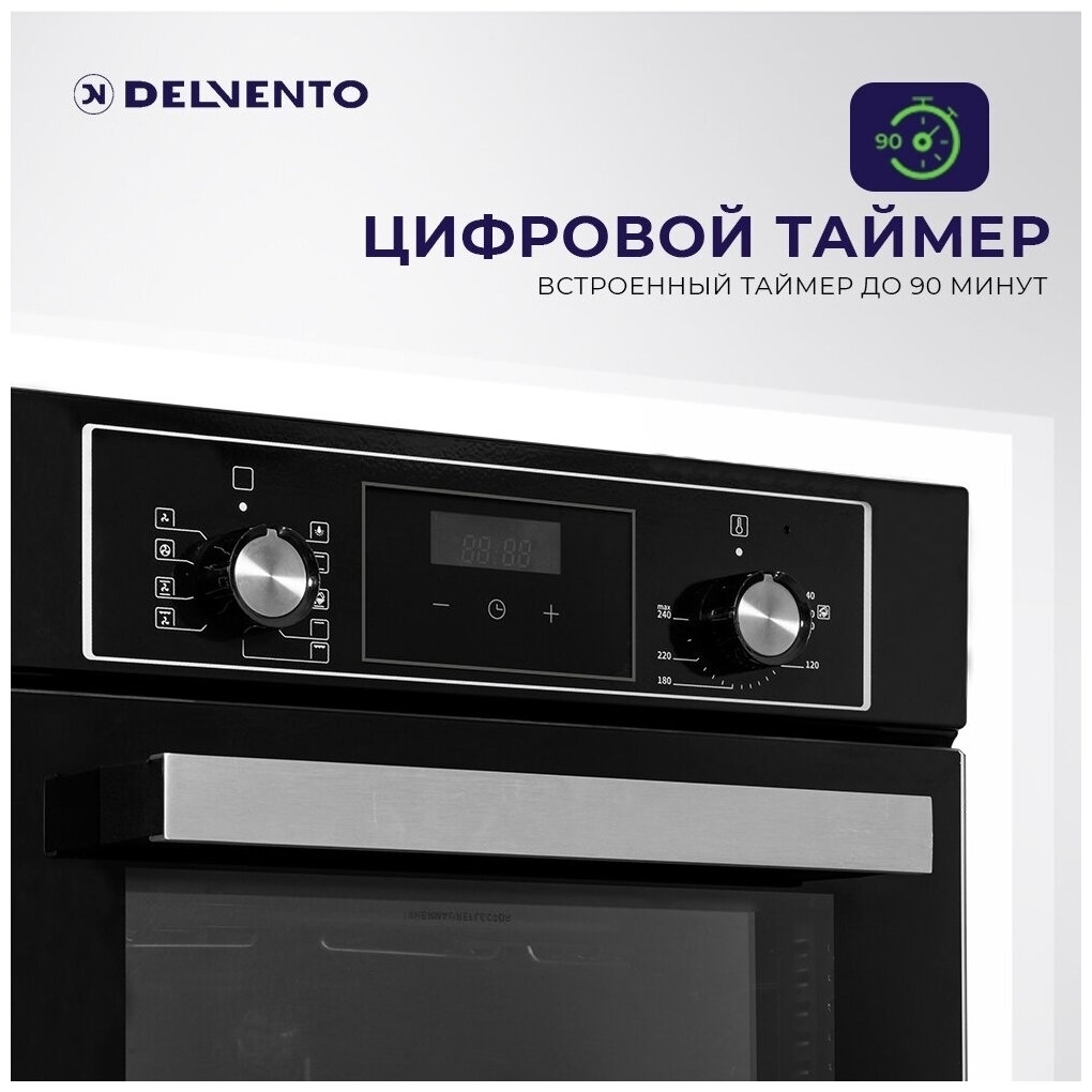 Электрический духовой шкаф delvento v4eb59001