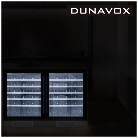 Винный шкаф Dunavox DAUF 46 138B