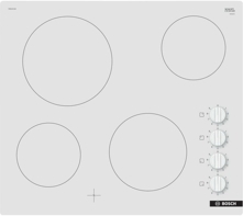 Электрическая варочная панель Bosch PKE612CA2