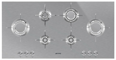 Газовая варочная панель Smeg PXL6106