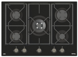 Газовая варочная панель Korting HGG 7987 CTN FLC