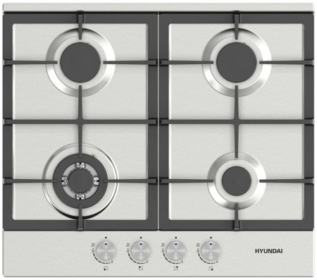 Газовая варочная панель Hyundai HHG 6434 IX