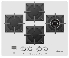 Газовая варочная панель GEFEST ПВГ 2231-03 Р32