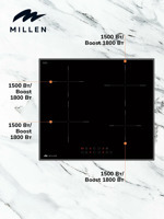 Индукционная варочная панель Millen MIH 601 BL