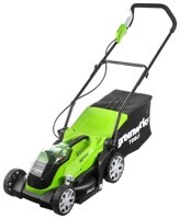 Газонокосилка электрическая greenworks 2501907 G40LM35