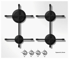 Газовая варочная панель Zigmund&Shtain MN 134.61