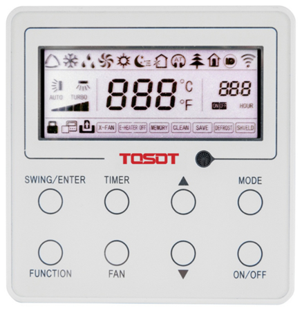 Кассетный кондиционер Tosot T48H-LC3/I/TF06P-LC/T48H-LU3/O