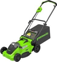 Газонокосилка аккумуляторная GREENWORKS GD40LM16X