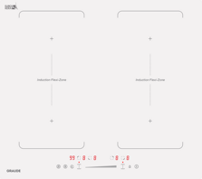 Индукционная варочная панель GRAUDE IK 60.2 BW