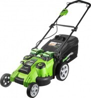 Газонокосилка аккумуляторная GREENWORKS G40LM49DBK4 (2500207VB)