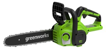 Аккумуляторная цепная пила GreenWorks G24CS25 (2007707)