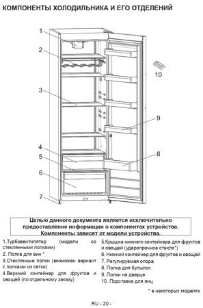 Холодильник Jacky's JL FI 1860