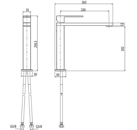 Смеситель для кухни M&Z LAUREN 1 ХРОМ (LRN10601)