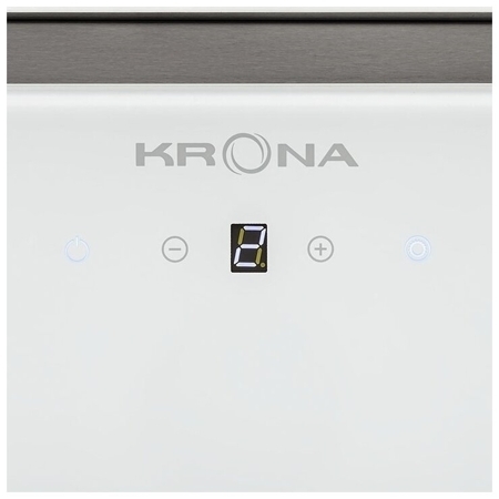 Встраиваемая вытяжка KRONA SELINA 900 GLASS white S