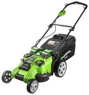 Газонокосилка электрическая greenworks 2500207ue G40LM49DBK3