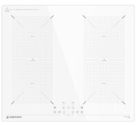 Индукционная варочная панель Meferi MIH604WH Ultra