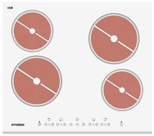 Электрическая варочная панель Hyundai HHE 6450 WG
