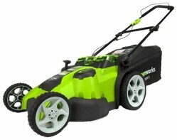 Газонокосилка электрическая greenworks 2500207 G-MAX 40V 49 cm 3-in-1