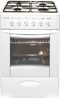 Комбинированная плита Лысьва ЭГ 404 М2С-2у белый стеклянная крышка