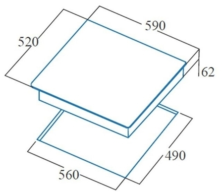 Индукционная варочная панель Cata IBG 6304