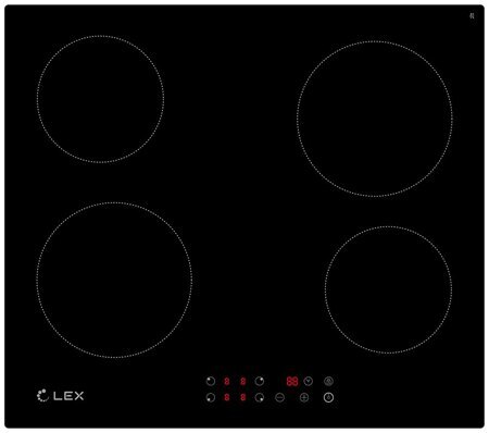 Электрическая варочная панель LEX EVH 640 BLACK