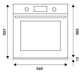 Электрический духовой шкаф Bertazzoni F6011MODPLX