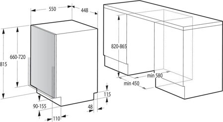 Посудомоечная машина Gorenje GV 520E10S