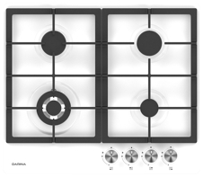 Газовая варочная панель Darina 1T3 BGM341 08 W