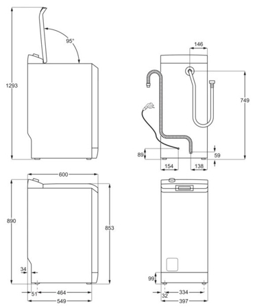 Стиральная машина Electrolux EW6T5R261