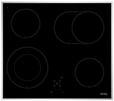 Электрическая варочная панель Korting HK 62051 X