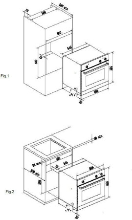 Электрический духовой шкаф Zigmund Shtain E 154 B