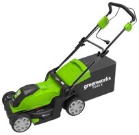 Газонокосилка электрическая greenworks 2505207 GLM1241