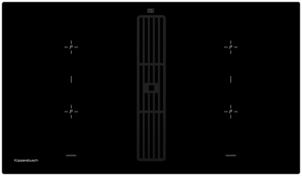 Индукционная варочная панель Kuppersbusch KMI 9850.0 SR