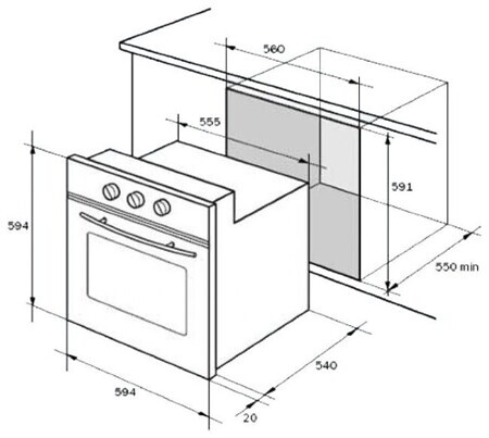 Электрический духовой шкаф Delonghi CM 6 BC