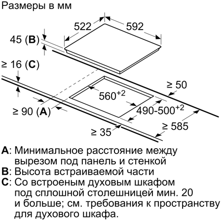 Электрическая варочная панель Bosch PKM61RAA8E