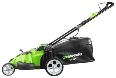 Газонокосилка электрическая greenworks 2500207 G-MAX 40V 49 cm 3-in-1