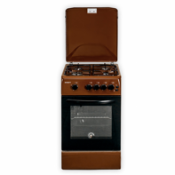 Газовая плита Kraft KF-FSK5403AGBR коричневый