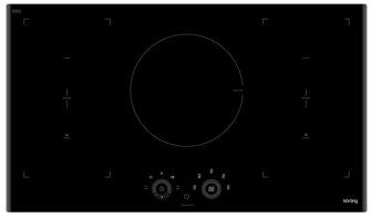 Индукционная варочная панель Korting HIB 95750 B