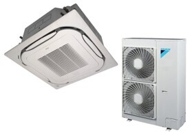 Кассетный кондиционер Daikin FCAG100B / RR100BW