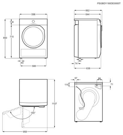 Сушильная машина Electrolux EW8HR359S