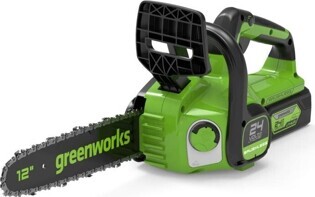 Аккумуляторная цепная пила GreenWorks GD24CS30K4