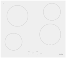 Электрическая варочная панель Korting HK 60001 BW