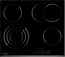 Электрическая варочная панель Weissgauff HV 643 BS